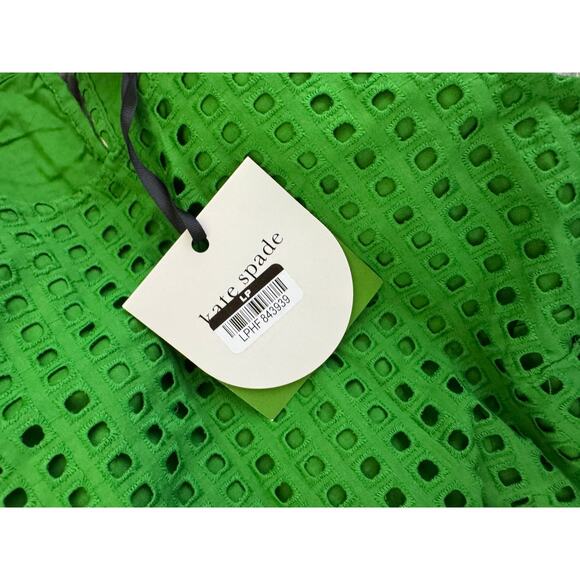 NWT GREEN Kate Spade New York x Target Women's Eyelet Shell Tank Top XXS - Picture 13 of 14